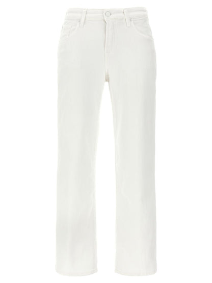7 For All Mankind Calie Straighnt Cropped Jeans