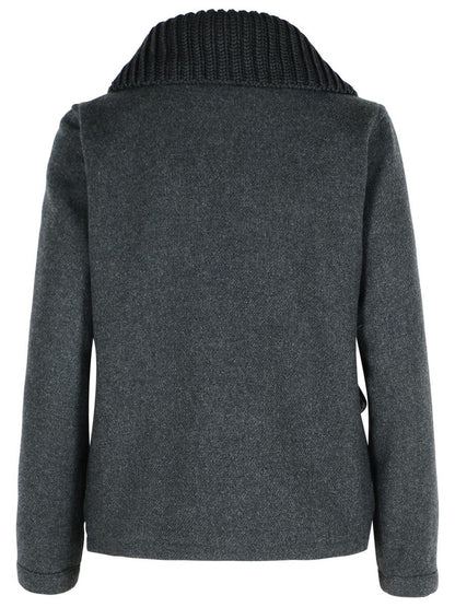 Fay Graphite Wool Jacket