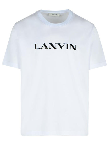 Lanvin White Cotton T-Shirt