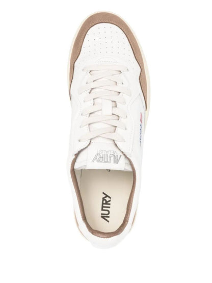 Autry "Medalist Low" Suede Sneakers Shoes