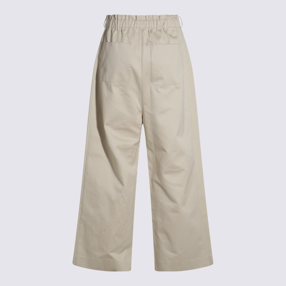 Add Beige Cotton Pants