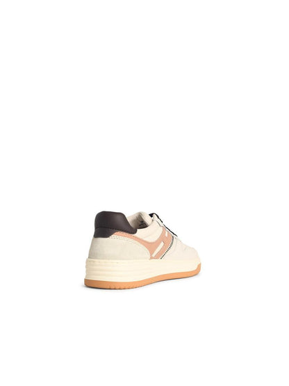Hogan 'H630' White Leather Sneakers