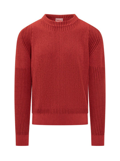Kenzo Kenzo Men'S Red Crew Neck Sweater