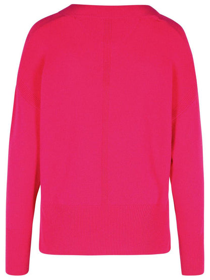 Purotatto Fuchsia Cashmere Sweater