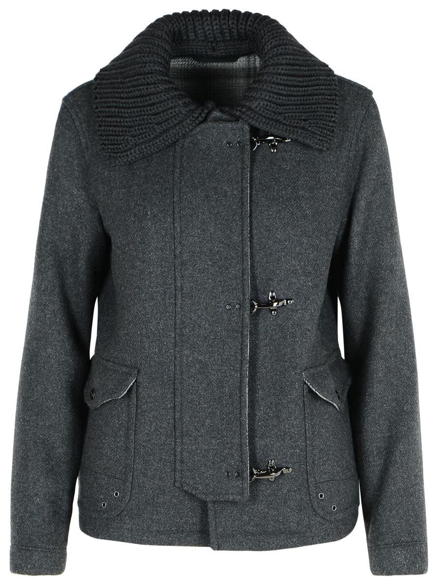 Fay Graphite Wool Jacket