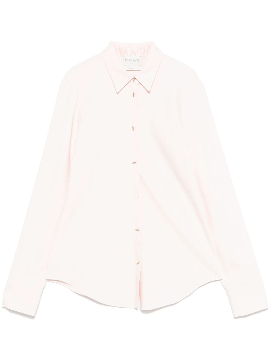 Forte_Forte Stretch Cady Crepe Shirt Clothing