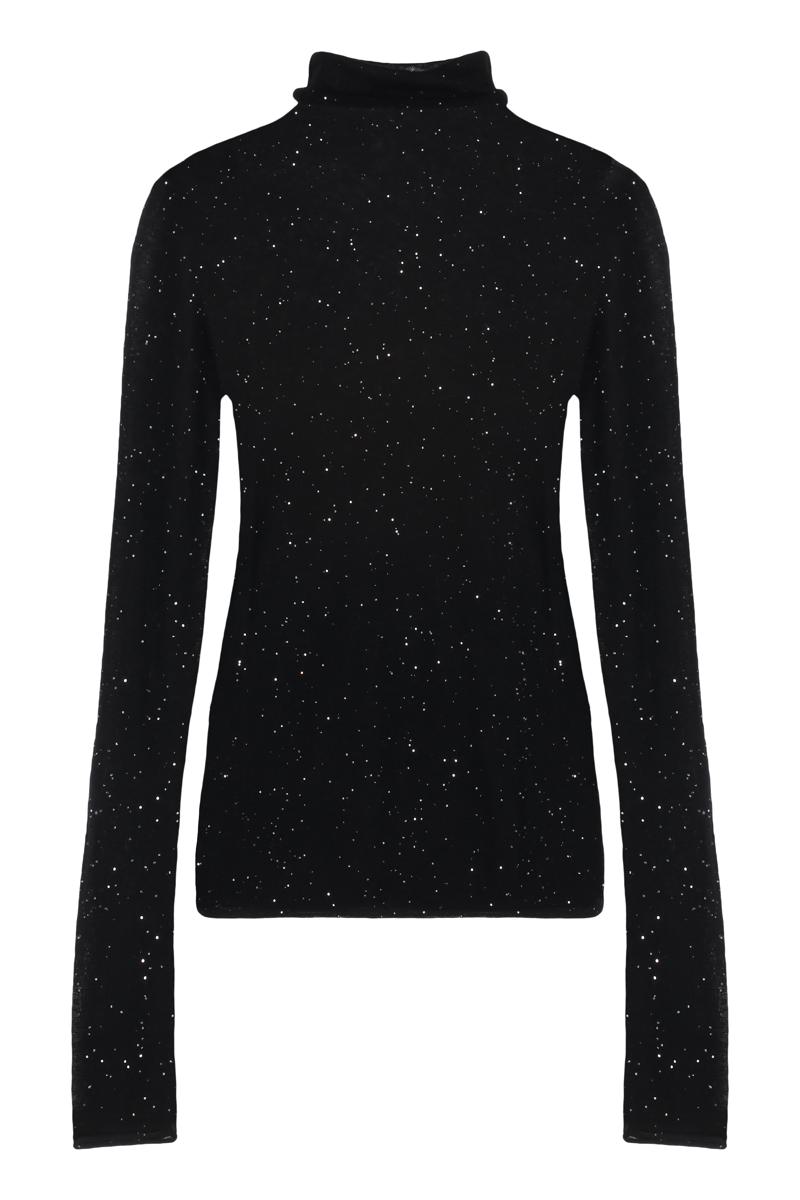 Pinko Moss Long Sleeve Sequin Top