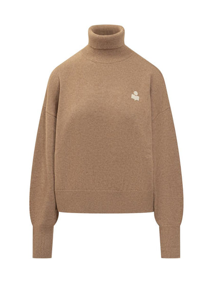 Isabel Marant Étoile Marant Étoile Logo Wool Turtleneck