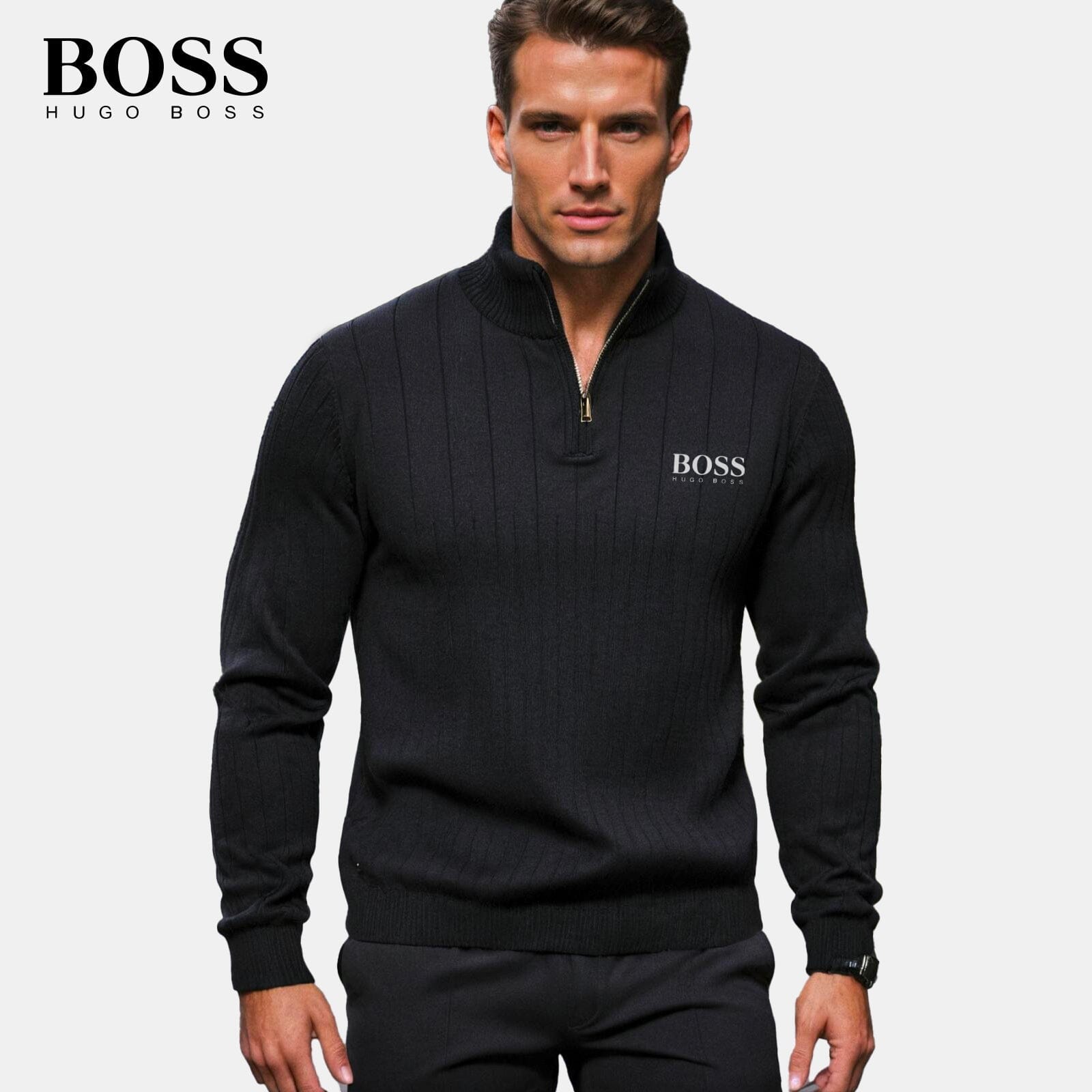 Heren Zip-Up Trui (Uitverkoop)